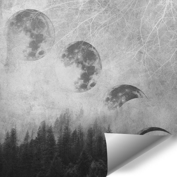 Tapeta z księżycem
