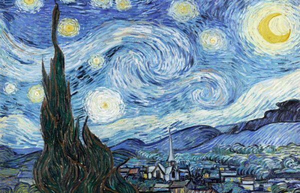 Reprodukcja Gwieździsta noc van Gogha