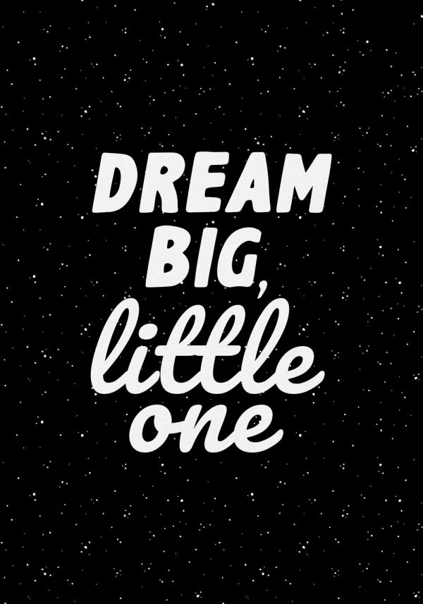 Plakat z angielską maksymą