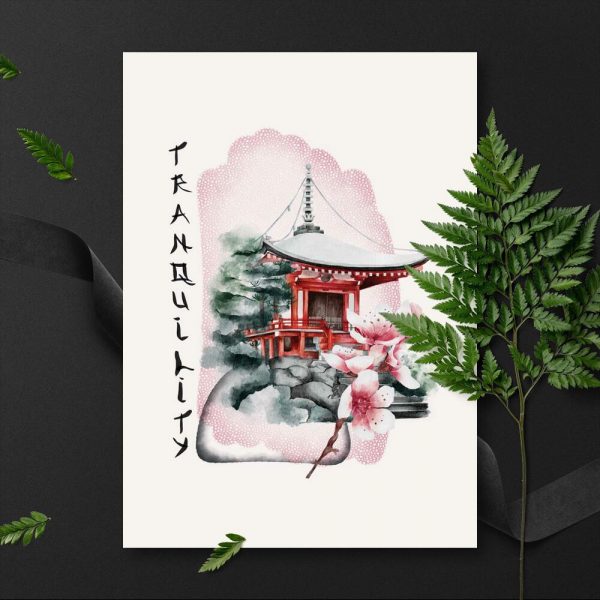 Plakaty z kulturą wschodu