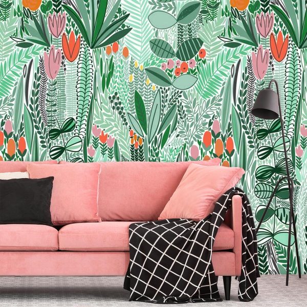 Foto-tapeta z motywem botanicznym
