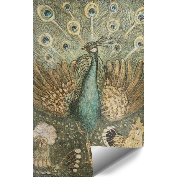 Fototapeta z pawiem indyjskim