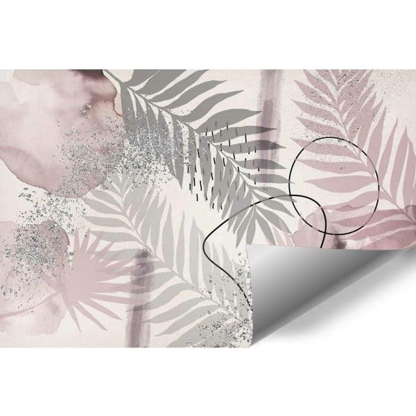 Tapeta z liśćmi palmy