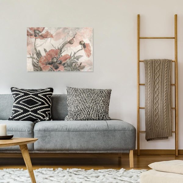 Obraz z czerwonymi makami