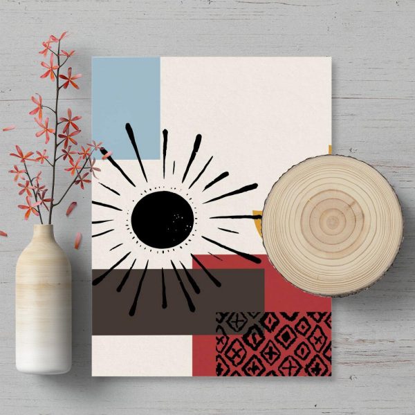 Plakat czarne słońce