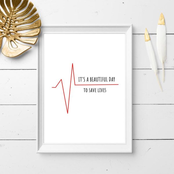 Plakat dla służby zdrowia