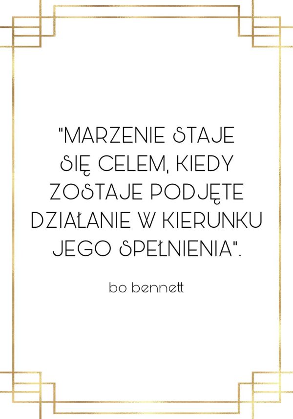 Plakat motywacyjny