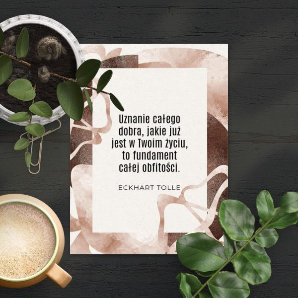 Plakat motywacyjny do pokoju