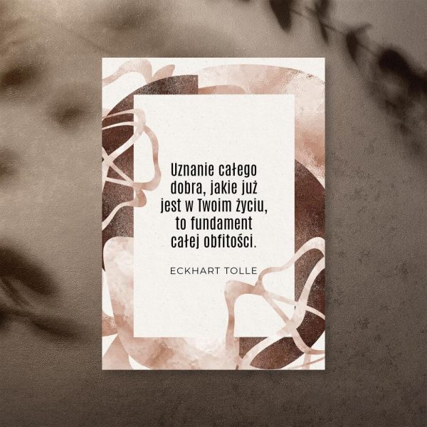 Plakat motywacyjny do sypialni