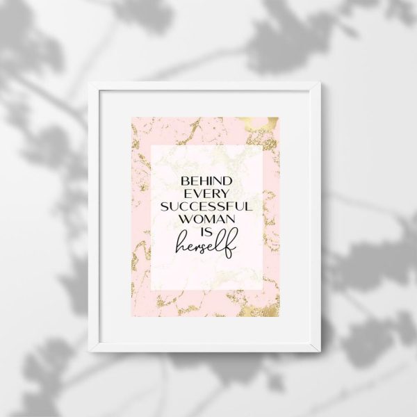 Plakat o sukcesie kobiet do pokoju