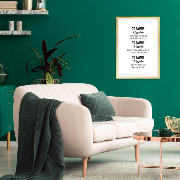 Plakat z angażującą sentencją do pokoju