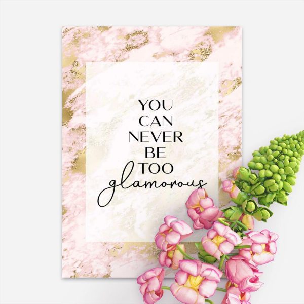 Plakat z dewizą w j. angielskim