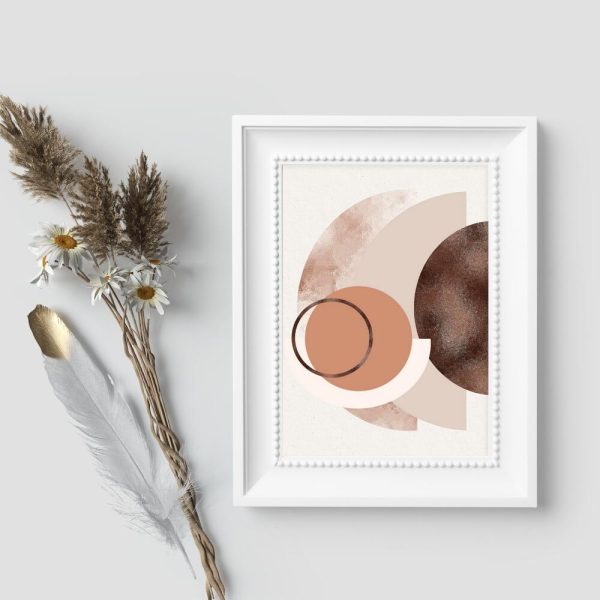 Plakat z kołami do pokoju