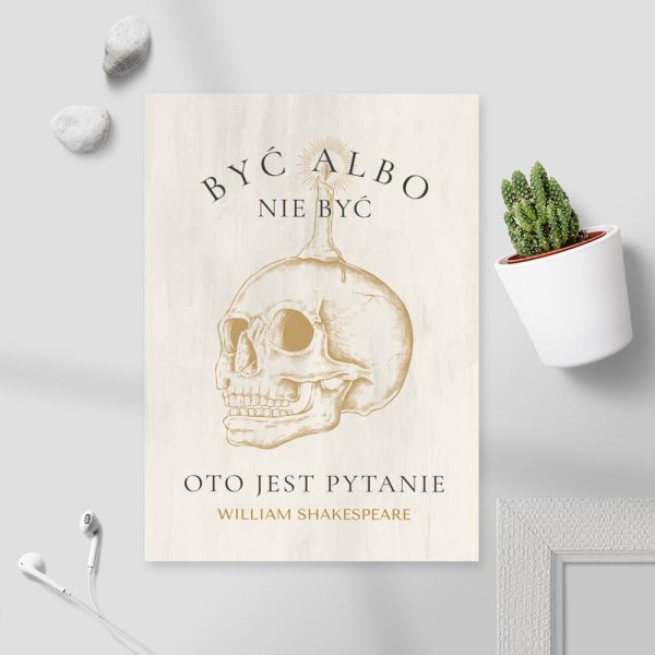 Plakat z maksymą do pokoju