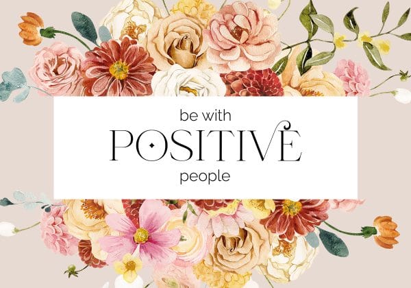 Plakat z motywującym cytatem