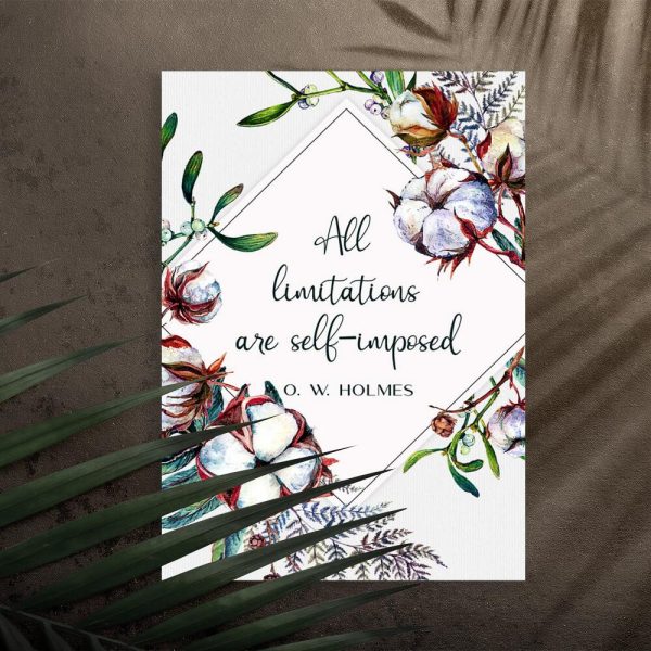 Plakat ze złotą myślą