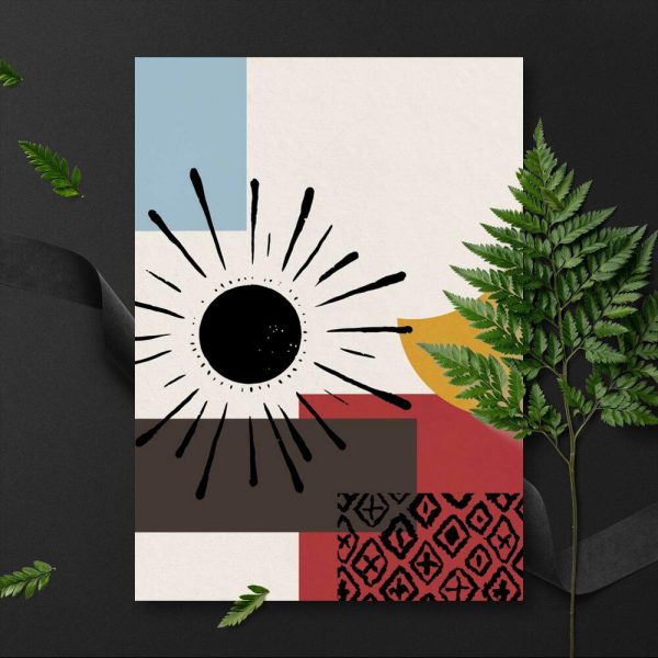 Słońce na plakacie