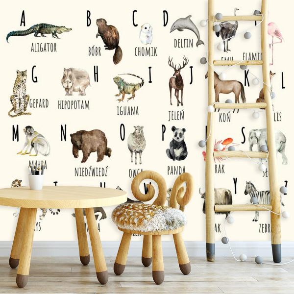 Fototapeta - Alfabet do przedszkola