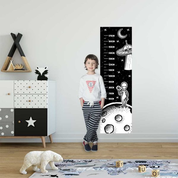 Miarka wzrostu ze statkiem kosmicznym