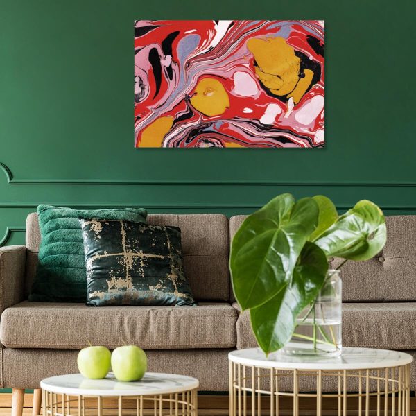 Obraz z abstrakcją do pokoju