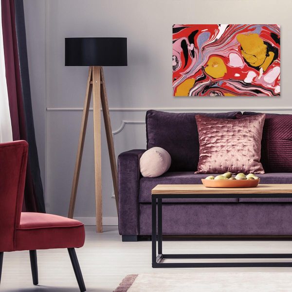 Obraz z abstrakcją do pokoju dziennego