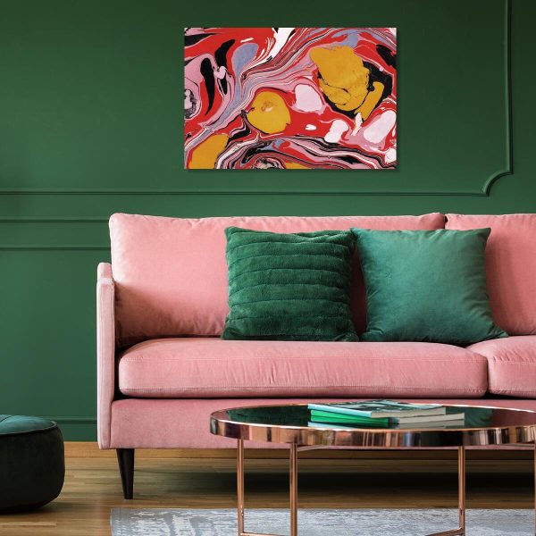 Obraz z abstrakcją do salonu