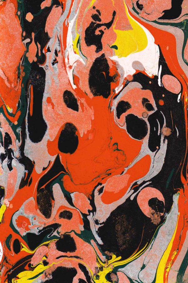 Obraz z kolorową abstrakcją