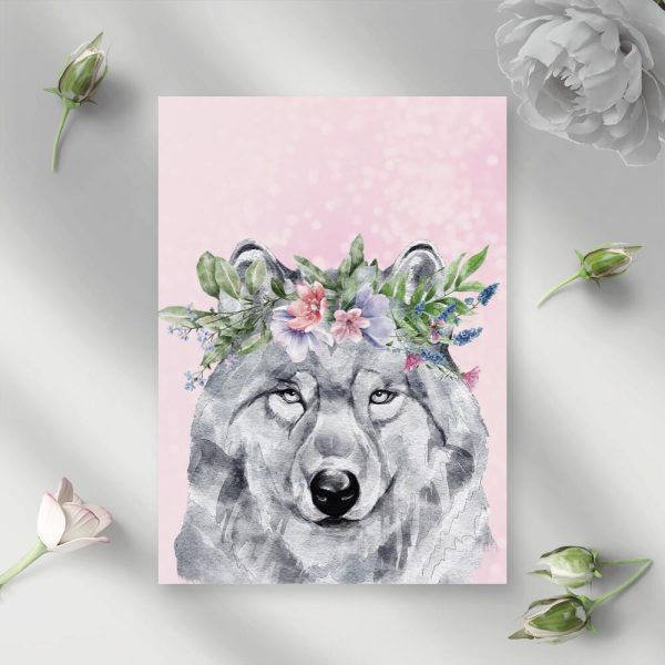 Plakat - Wilk do pokoju