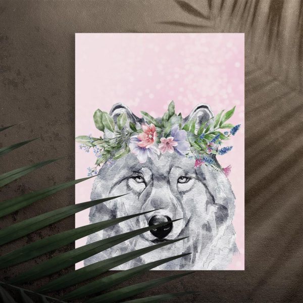 Plakat - Wilk do sypialni