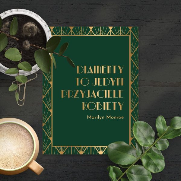 Plakat z maksymą do sypialni