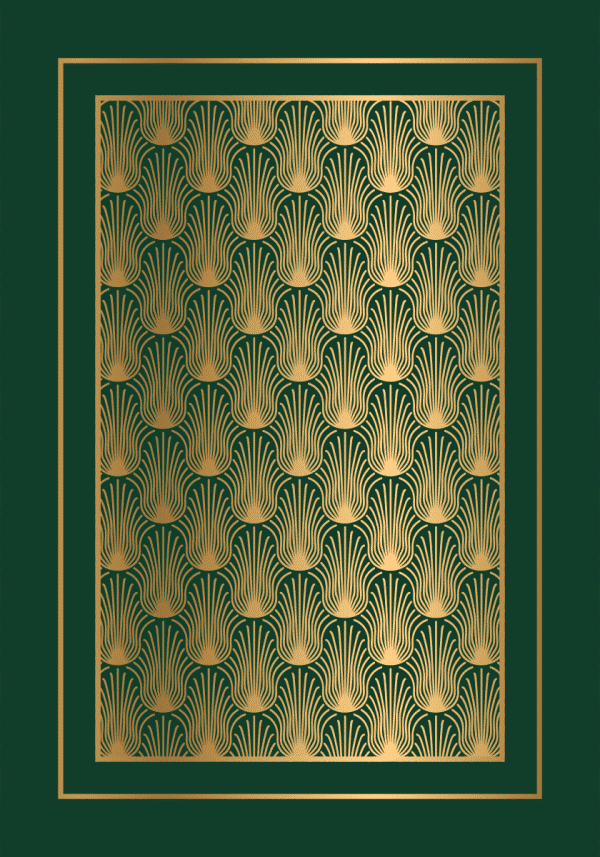 Plakat z pawimi piórami