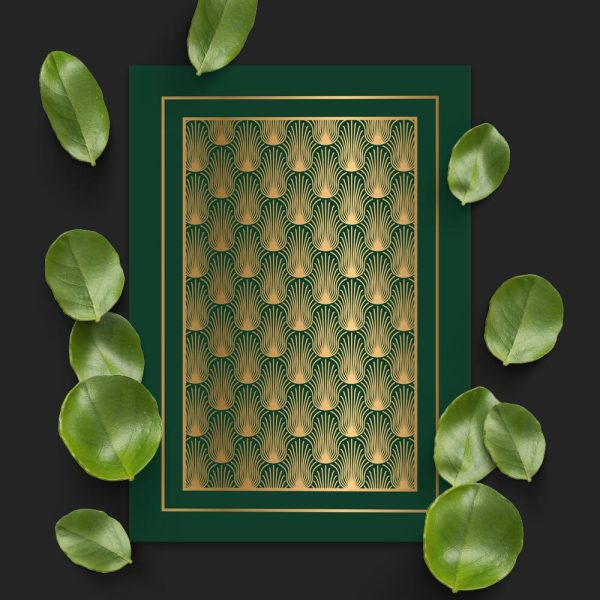 Plakat z pawimi piórami do przedpokoju