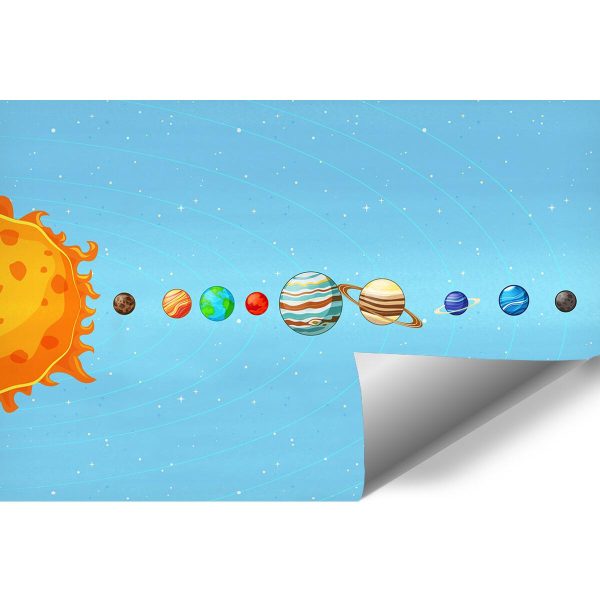 Foto-tapeta z motywem planet