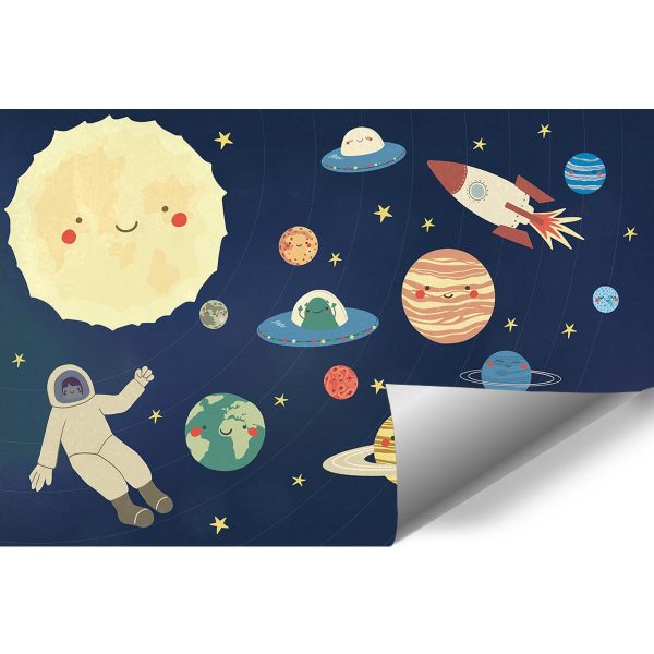 Tapeta wesołe planetki