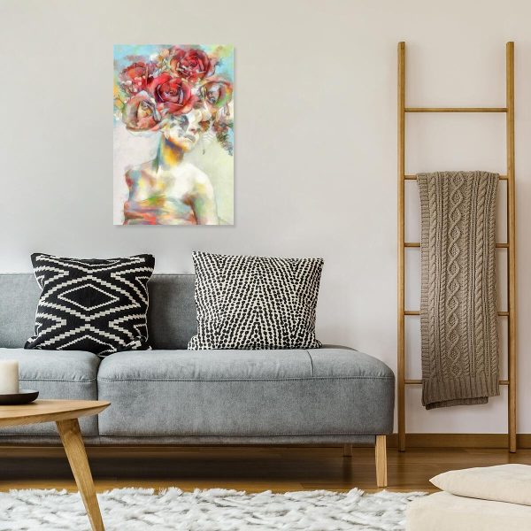 Obraz popiersie kobiety