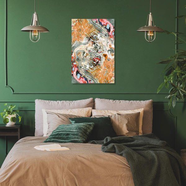 Obraz z abstrakcyjnymi kształtami