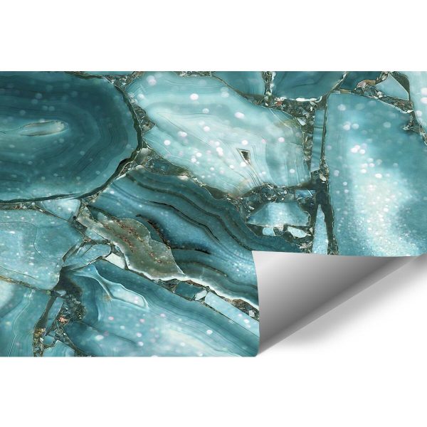 Foto-tapeta z ciałem krystalicznym