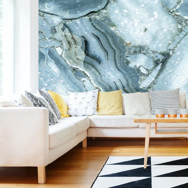 Tapeta z minerałem - wnętrze