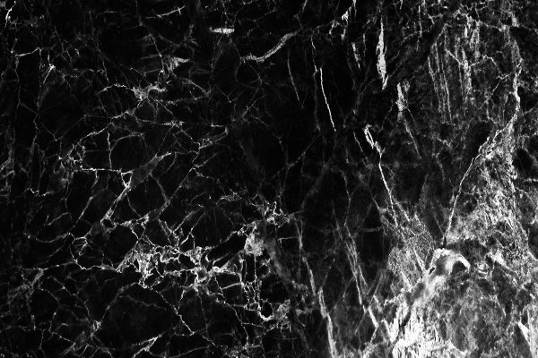 Tapeta z motywem marmuru w czarnym kolorze