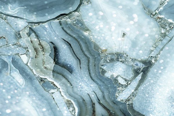 Tapeta z niebieską abstrakcją