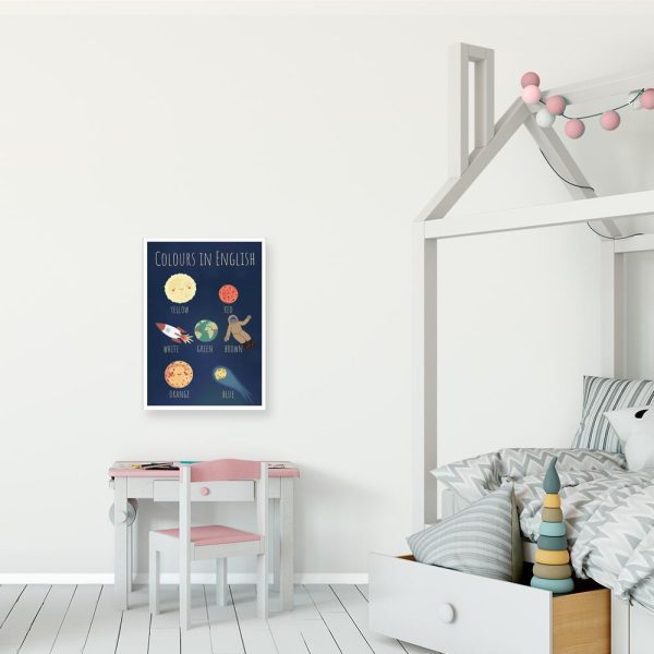 Plakat z kolorami