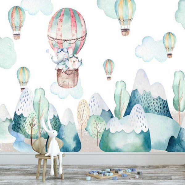 Tapeta ze zwierzątkami dla dzieci