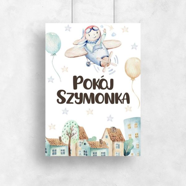 Plakat - pokój Szymonka