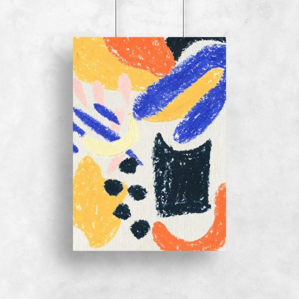 Plakaty z abstrakcjami