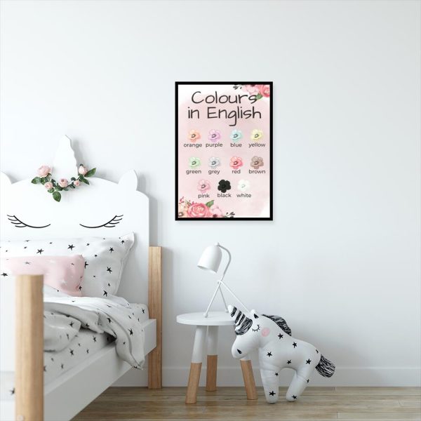 Plakaty z kwiatuszkami