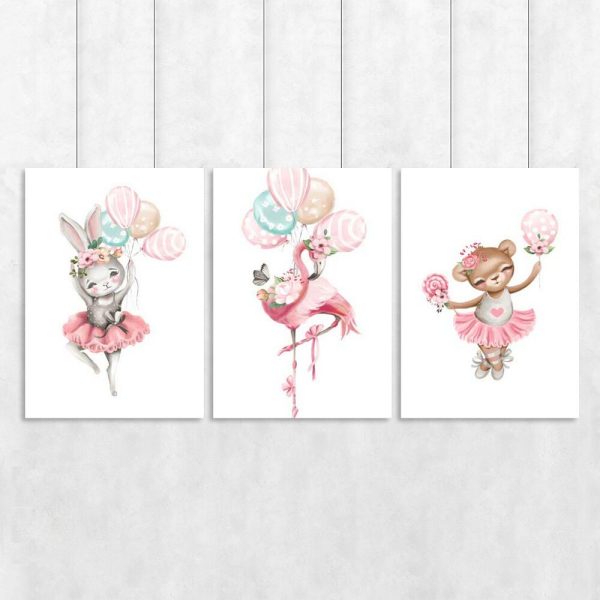 Trzy plakaty dla dzieci