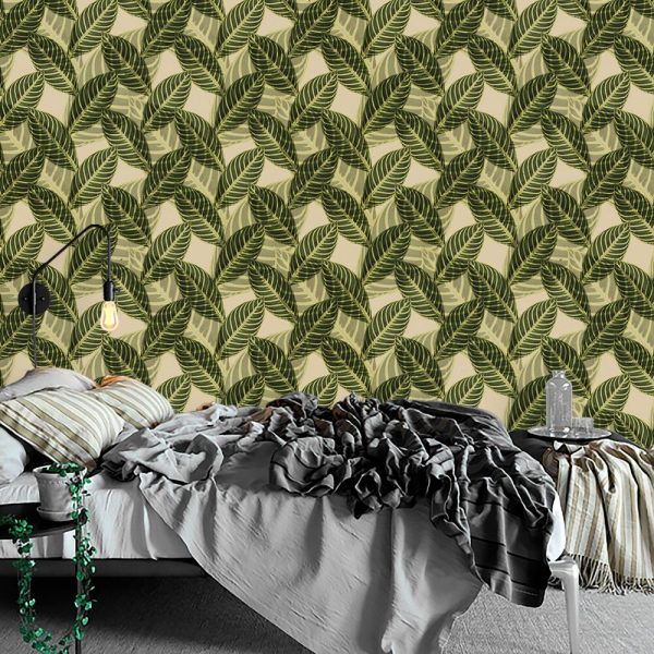 Foto-tapeta w zielonym kolorze