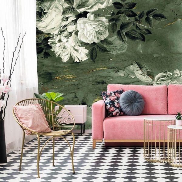 Foto-tapeta z motywem kwiatowym