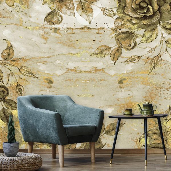 Foto-tapeta z różyczkami