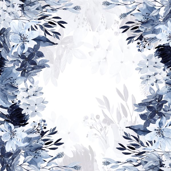 Kwadratowa tapeta z kwiatami